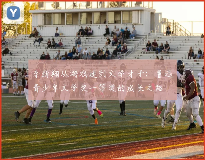 李新翔从游戏迷到文学才子：鲁迅青少年文学奖一等奖的成长之路